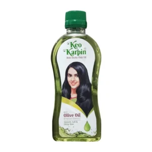Keo Karpin hair oil nourishes hair, leaving it soft, shiny, strong, and healthy while protecting against damage.