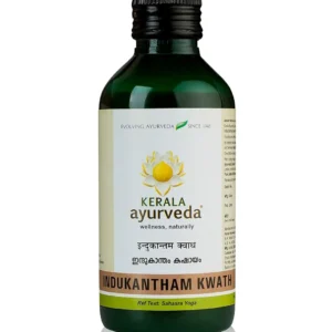 Kerala Ayurveda Indukantham Kwath, a 200ml herbal formulation for adults, offers natural support for inflammation and joint pain relief.
