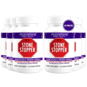 Moonstone kidney stone stopper capsules, formulated by urologists, help prevent painful kidney stones and support kidney health.