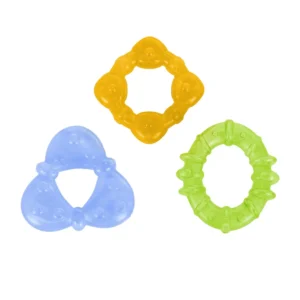 Multi-coloured Kids 2 Chill and Teethe toy designed for soothing sore gums during teething.