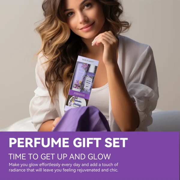 Lavender Spa Gifts for Women - Body & Earth Gift Set
