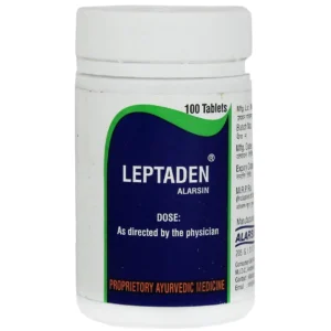 Two packs of Alarsin Leptaden tablets, a natural supplement to support lactation and breastfeeding for mothers.