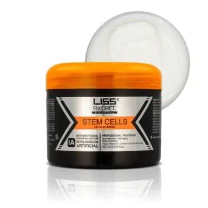 Liss Expert smoothing treatment with organic keratin and argan oil reduces frizz, boosts shine, and stimulates hair growth.