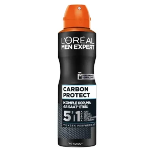 L'Oreal Paris Men Expert Carbon Protect Anti Perspirant Deodorant spray provides quick drying, fresh fragrance and 48-hour complete protection.