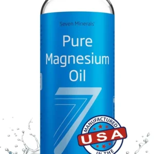 This 12oz bottle of pure magnesium oil spray, mined in the USA, helps with muscle pain, cramps, and promotes relaxation for better sleep.