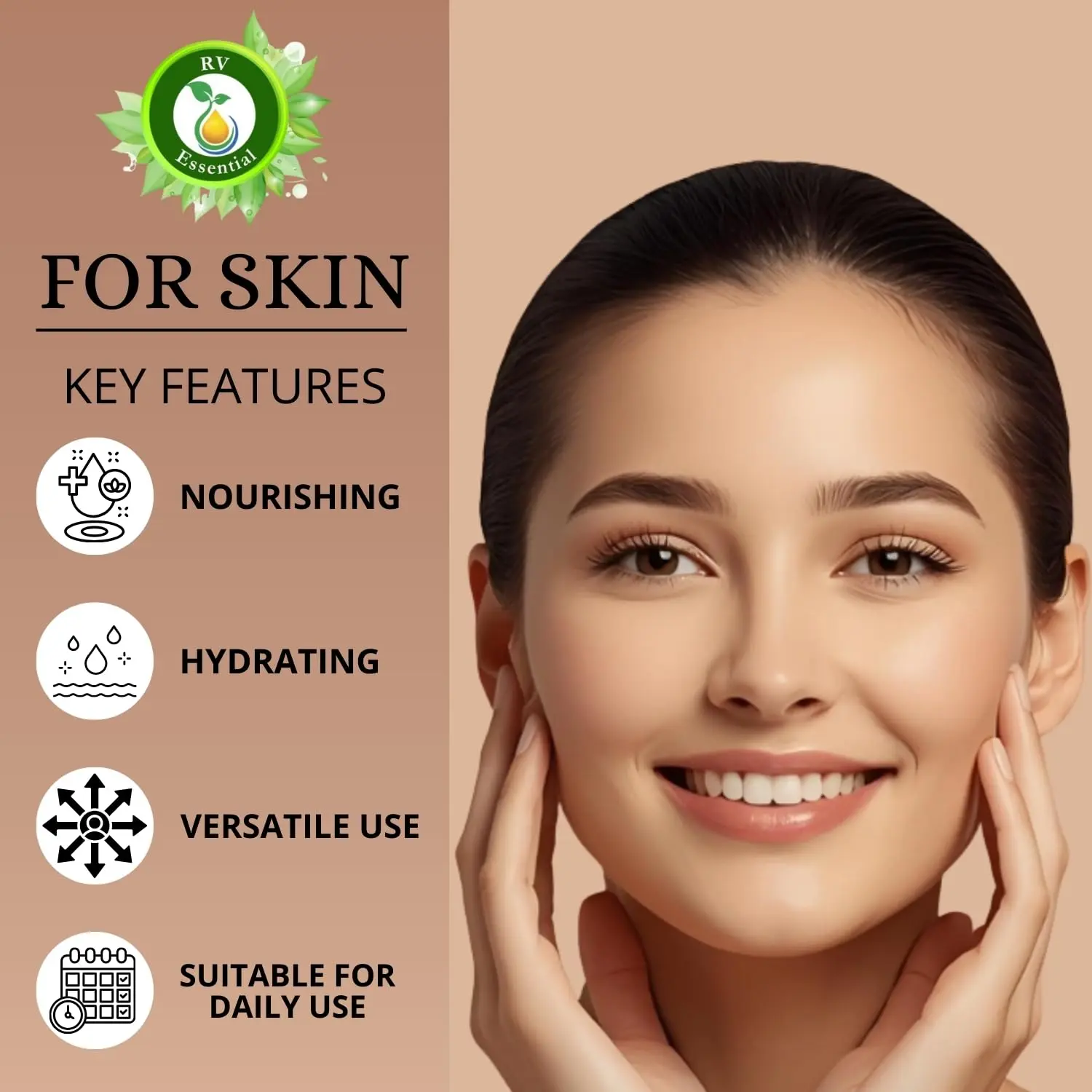 R V Essential Meadowfoam Carrier Oil is 100% pure and natural, cold-pressed to guarantee quality and purity.