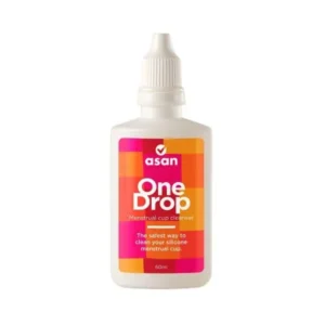 OneDrop menstrual cup cleanser sanitizes and removes odors and stains while maintaining hygiene.