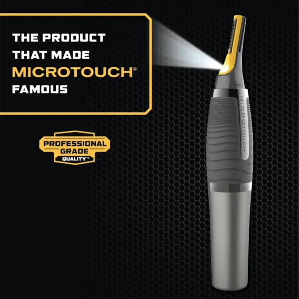 Micro Touch Razor Titanium Micro Touch Titanium MAX Lighted Personal Trimmer