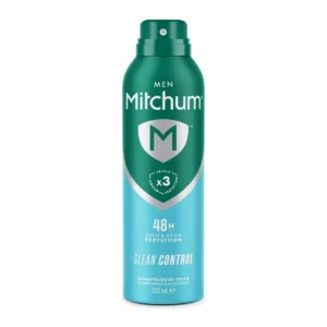 Mitchum Men Triple Odor Defense deodorant spray offers 48-hour sweat and odor protection with a quick-drying, alcohol-free formula that is dermatologist tested.