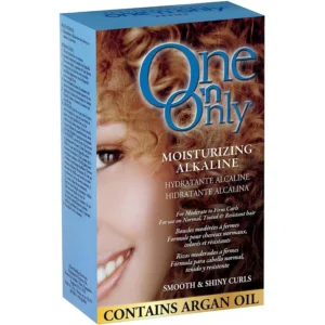 One 'n Only alkaline perm for creating moisturized, long-lasting curls.