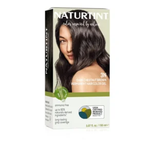Naturtint dark chestnut brown hair color provides long-lasting gray coverage and radiant shine with a gentle, naturally derived formula that is free from ammonia, parabens, and other harsh chemicals.