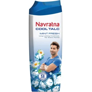 A 400g pack of Navratna Cool Mint fresh sugar candy by Navratna.