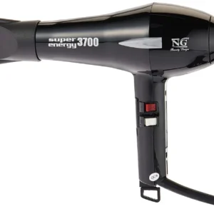 The NG 3800 hair dryer uses 1780W of power to quickly dry hair, leaving it shiny, smooth, and frizz-free.