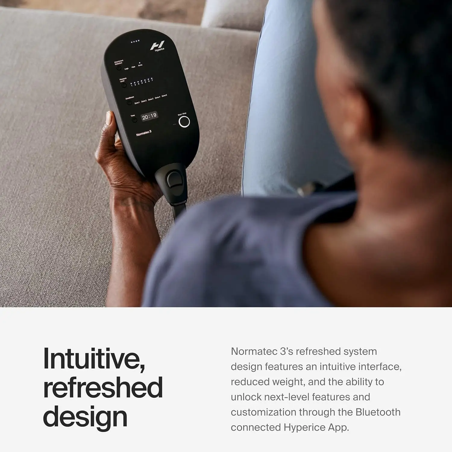 Hyperice Normatec 3 Legs recovery system provides dynamic air compression massage with patented pulse technology for athletes and consumers looking to improve mobility and wellness.