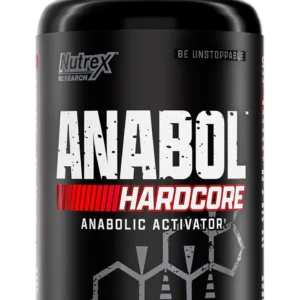 Nutrex Anabol Hardcore anabolic activator promotes lean muscle growth, faster recovery, and increased strength for bodybuilding and weight lifting, suitable for vegetarians.