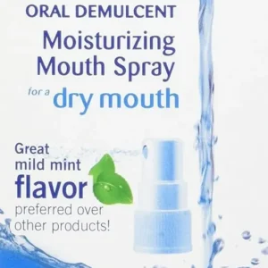 Six pack of Oasis dry mouth spray providing soothing relief with a mild mint flavor for moisturizing and freshening breath on-the-go.