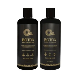 Oplus shampoo and conditioner set deeply cleanses, moisturizes, repairs damage, and reduces frizz for healthy, shiny hair suitable for all hair types.