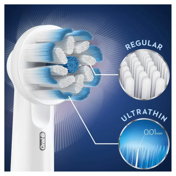Oral-B Sensitive Clean Brush Heads - 4 Pack