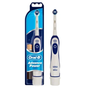 This is a rechargeable Oral-B electric toothbrush that removes up to 100% more plaque with floss action micropulse technology, perfect for daily cleaning.
