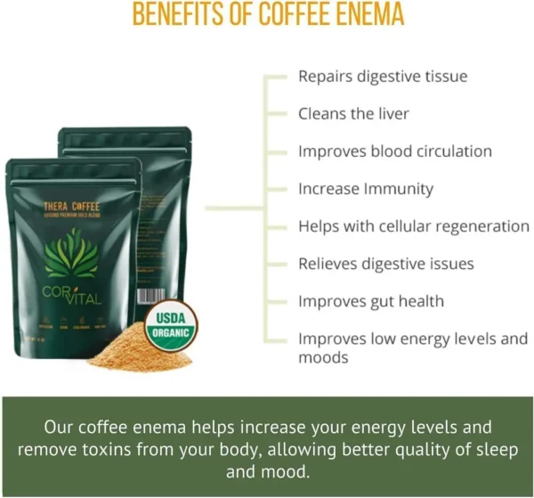 Organic Enema Coffee - Gerson Therapy Roast