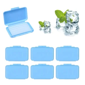 Six boxes of MAKINGTEC orthodontic wax provide relief from braces, protecting the mouth with a pleasant fruity scent and food-grade material.