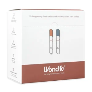 This value pack includes 40 ovulation tests to pinpoint your most fertile days and 10 early detection pregnancy tests, both FDA-approved for accurate results.