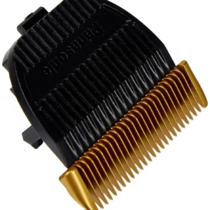A replacement Panasonic X-Taper blade, coated in carbon fibre and titanium, for restoring cutting performance on ER-1611, ER-1610, and other compatible Panasonic clipper models.