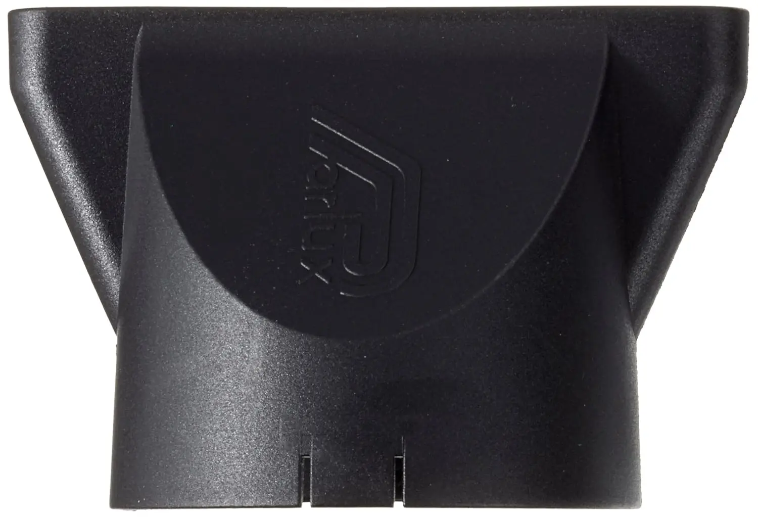 Wide, black replacement nozzle attachment compatible with Parlux 3500 professional hair dryers, measuring 7.4cm.