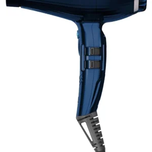 The Parlux Alyon night blue hair dryer is a lightweight professional hairdryer with air ionizer technology, two concentrator nozzles, and multiple speed and temperature settings for fast, healthy drying.