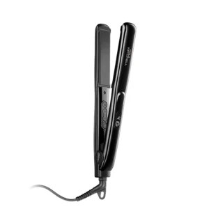 The Paul Mitchell Pro Tools Express Ion Style+ flat iron with ceramic plates heats up quickly to 410°F for safe, worldwide styling.