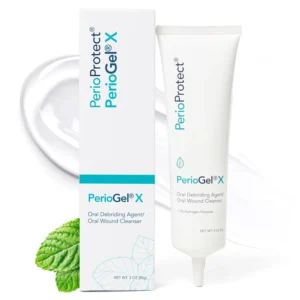 Perio Protect PerioGelX promotes teeth whitening and delivers effective, non-invasive periodontal treatment below the gum line to combat gum disease.
