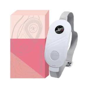 This rechargeable period heating pad offers three levels of soothing warmth to relieve menstrual cramps in the stomach, back, and waist, providing comfortable support at home, the office, or while traveling.