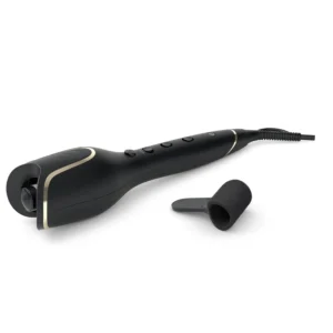 The Philips StyleCare Prestige auto curler creates twice as many dream curls in one pass, offering 27 setting combinations for a personalized styling experience with smart curl guards.
