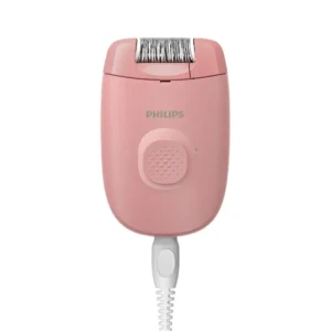 The Philips Series 2000 corded epilator gently removes hair from the root, providing up to 4 weeks of smooth skin on legs and body.