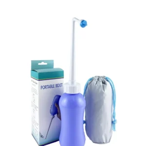 This portable bidet bottle offers a convenient and hygienic way to cleanse after toilet use, ideal for travel and postpartum care.