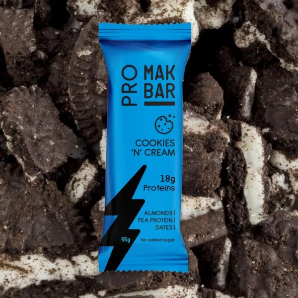 Pro Protein Bar Cookies Cream - 12 Count