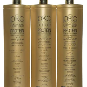 Hygienically packed protein keratin collagen straightening set formulated with care, designed to give you a host of goodness for your hair.