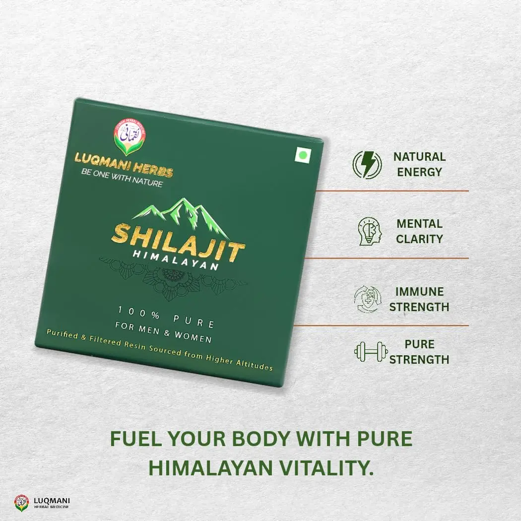 Authentic Himalayan shilajit resin, naturally rich in fulvic acid and trace minerals, traditionally purified for optimal absorption and daily wellness support.