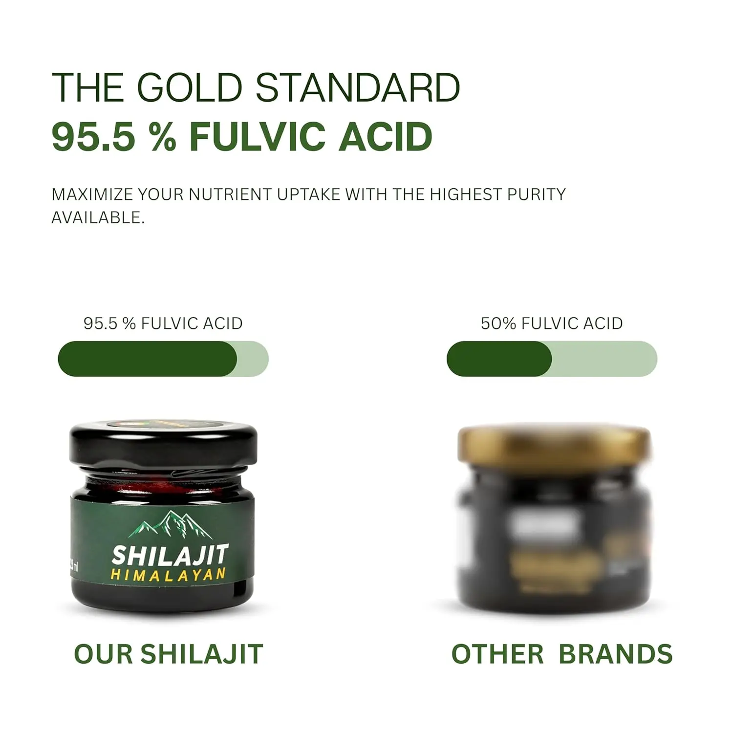 Authentic Himalayan shilajit resin, naturally rich in fulvic acid and trace minerals, traditionally purified for optimal absorption and daily wellness support.