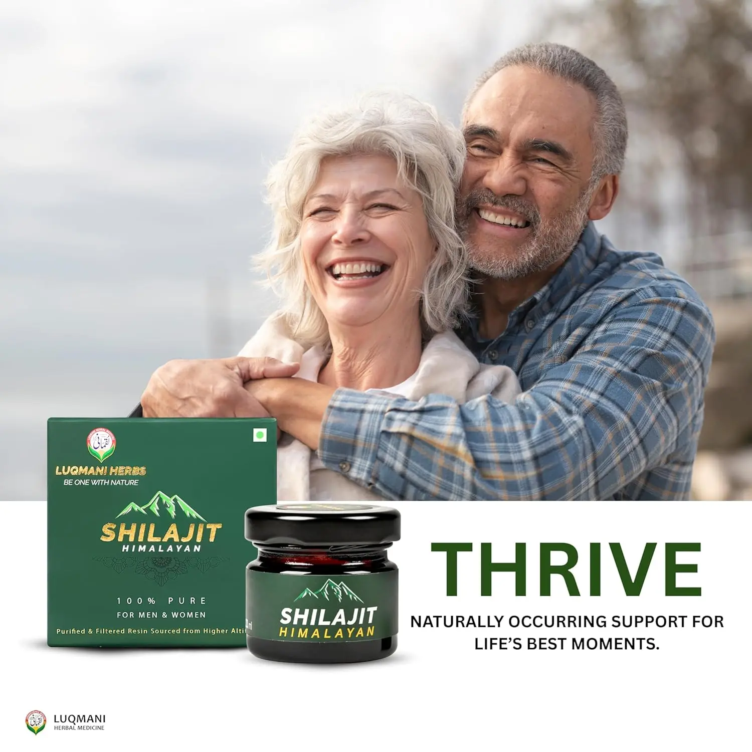 Dark, pure shilajit resin sourced from the Himalayas, rich in fulvic acid and trace minerals, traditionally purified and third-party tested for quality.