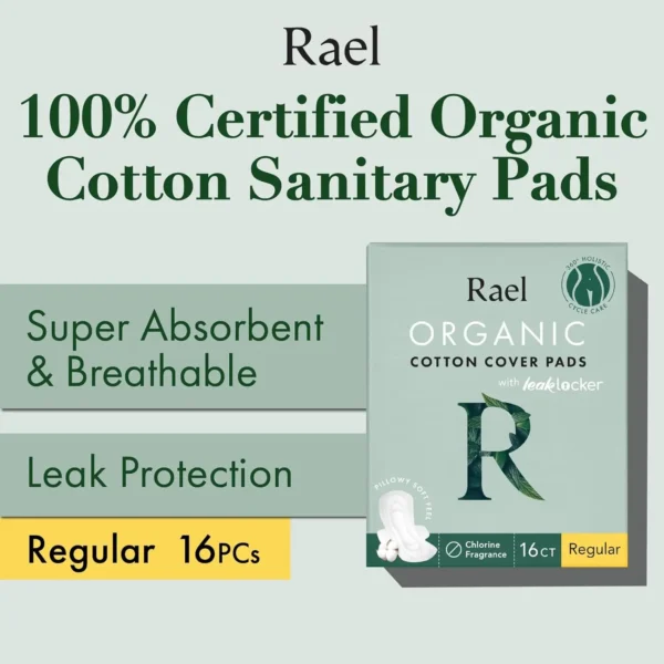 Rael Organic Cotton Pads Regular