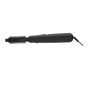 Style and dry short hair with the Remington AS7100 air styler, featuring 19mm and 25mm brush attachments for volume and curls without extreme heat.