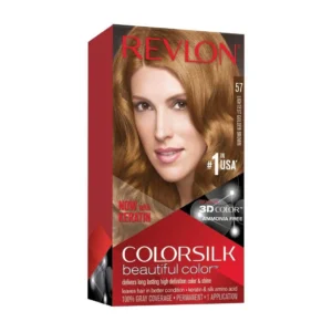 REVLON Colorsilk Lightest Golden Brown hair color provides beautiful color with a host of goodness.