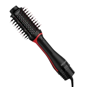 The REVLON One-Step Volumizer Plus dries, volumizes, styles, and shines hair with its patented detachable head, ceramic titanium barrel, and tourmaline ionic technology for salon-quality results.
