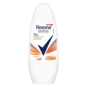 Rexona HI-Impact Workout antiperspirant deodorant roll on for women, providing 72-hour sweat and odor protection with MotionSense technology for nonstop confidence during workouts.