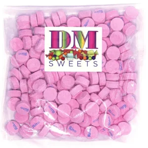 A 1.5 lb bag of Rito's Pink Wintergreen Lozenges offers a deliciously distinct, fresh, and minty candy experience from an original family recipe.