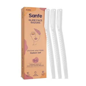Sanfe intimate wash with apple cider vinegar, aloe vera, witch hazel and cranberry extracts to freshen the intimate area while balancing pH and preventing irritation, itching, rashes and UTIs.