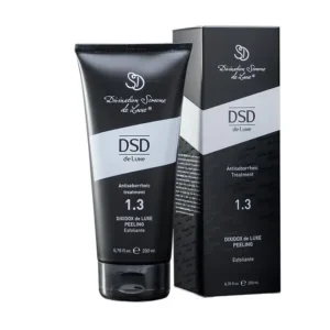 DSD de Luxe Dixidox Peeling scalp exfoliator deeply cleanses to remove impurities, excess oil, and dandruff while preventing hair loss.
