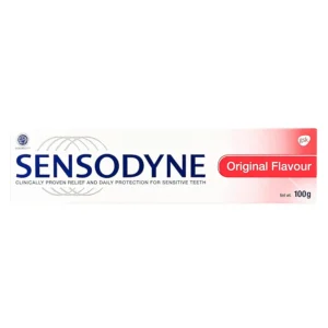 Sensodyne Original toothpaste provides clinically proven relief and lasting protection for sensitive teeth, offering easy assembly into your oral care routine and seamless functionality for daily use.
