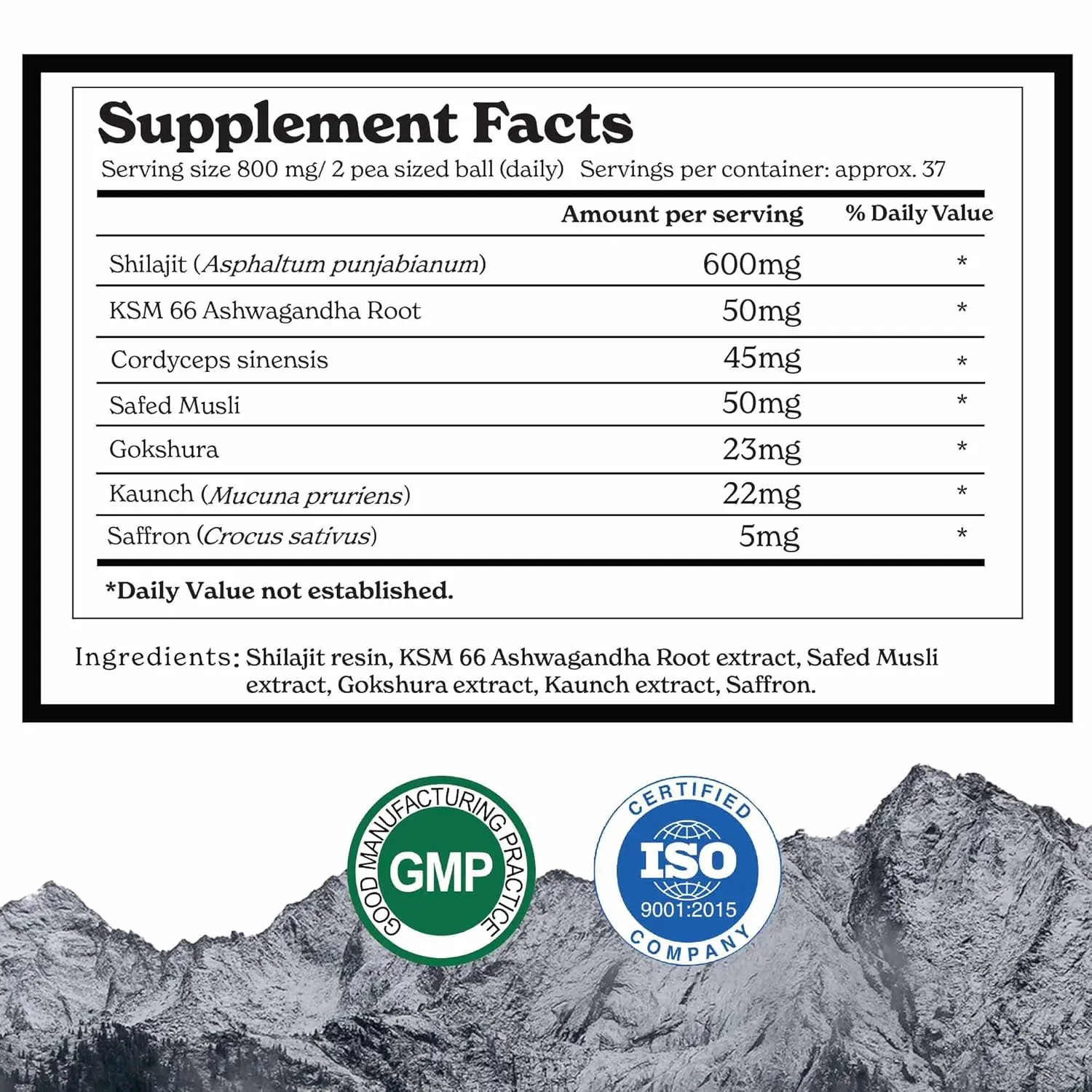 Better Alt Pure Himalayan Shilajit Gold+ enhances workout performance, muscle recovery, and strength with Ashwagandha, Safed Musli, and Gokshura; it is vegan, cruelty-free and lab tested.